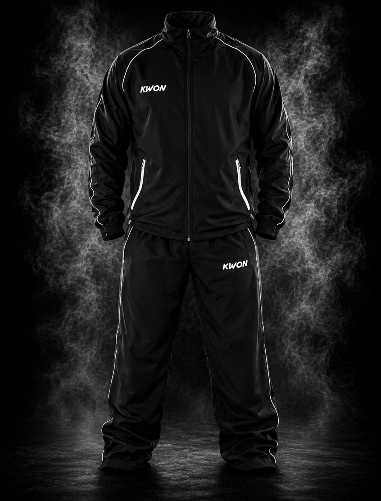 Kwon Trainingsanzug San Francisco schwarz