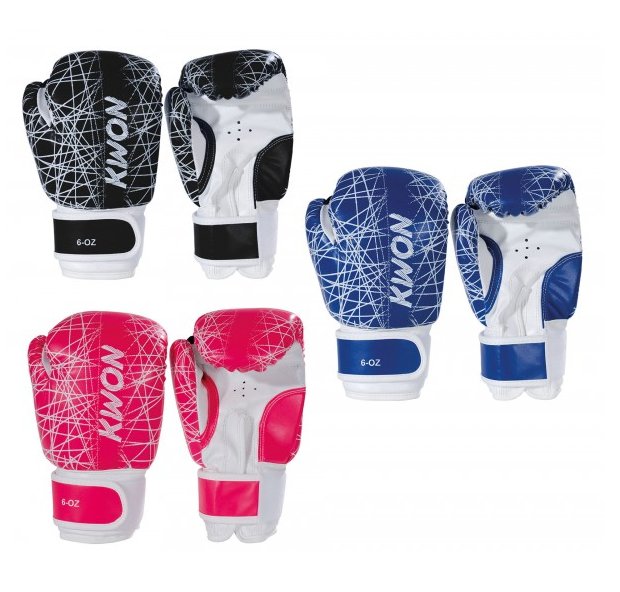Kwon Kinder-Boxhandschuhe Neon 6oz