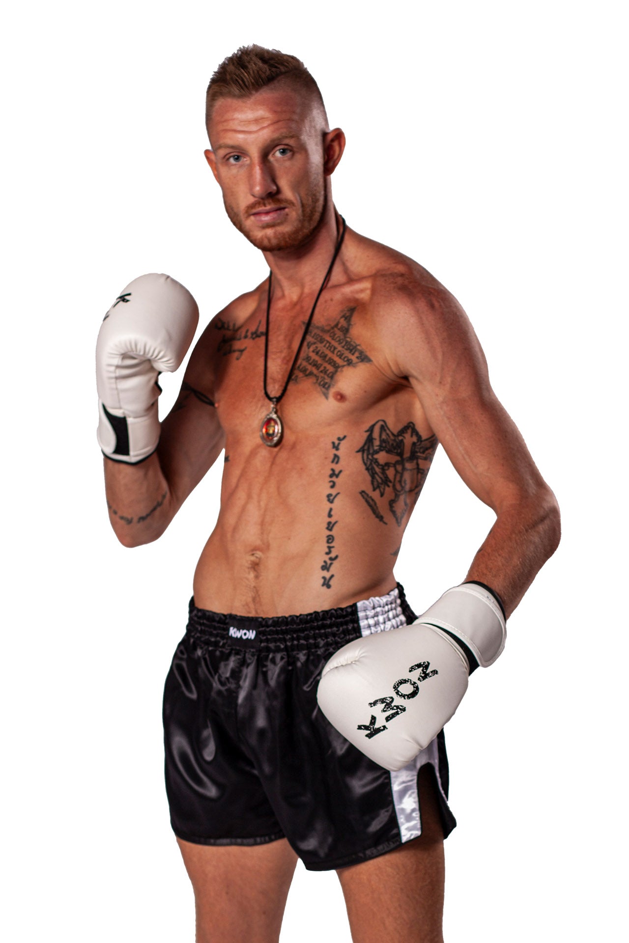 Kwon Boxhandschuhe Training weiß  (8-12oz)