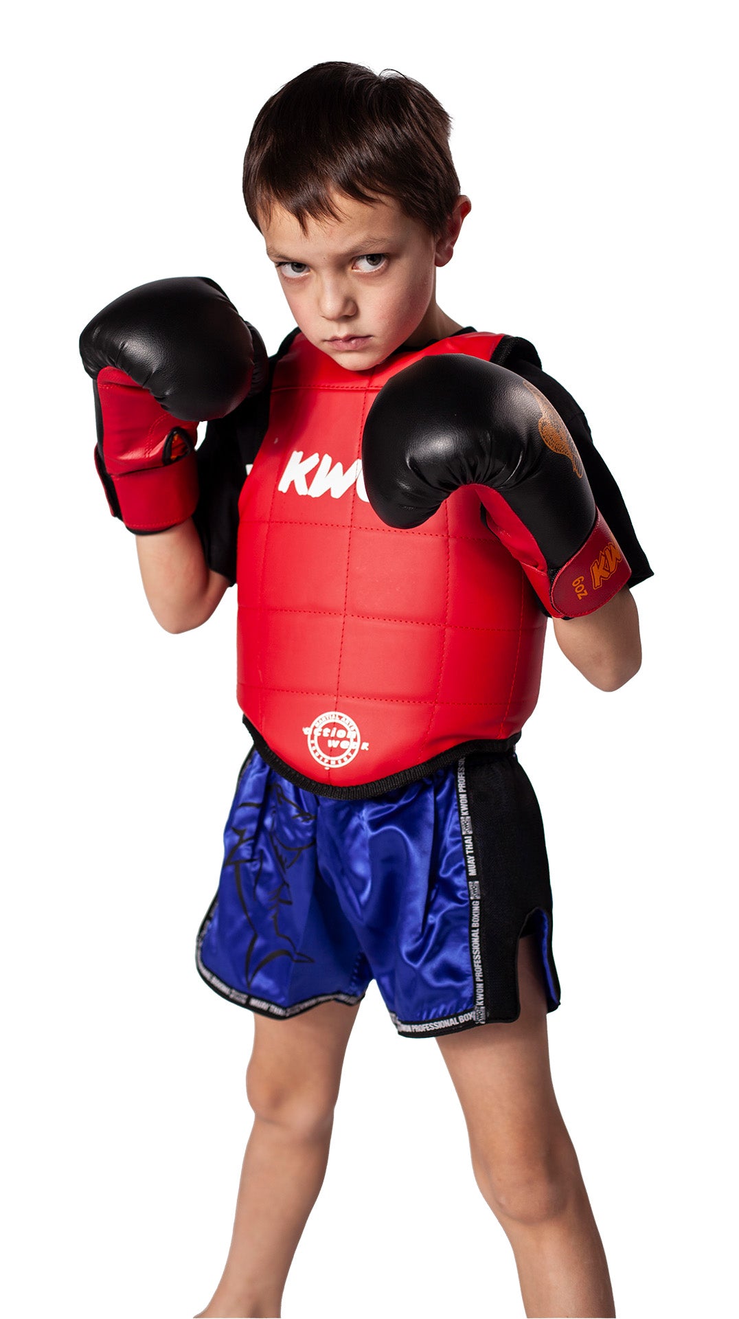 Kwon Körperschutzweste Thaiboxing Amateur Double