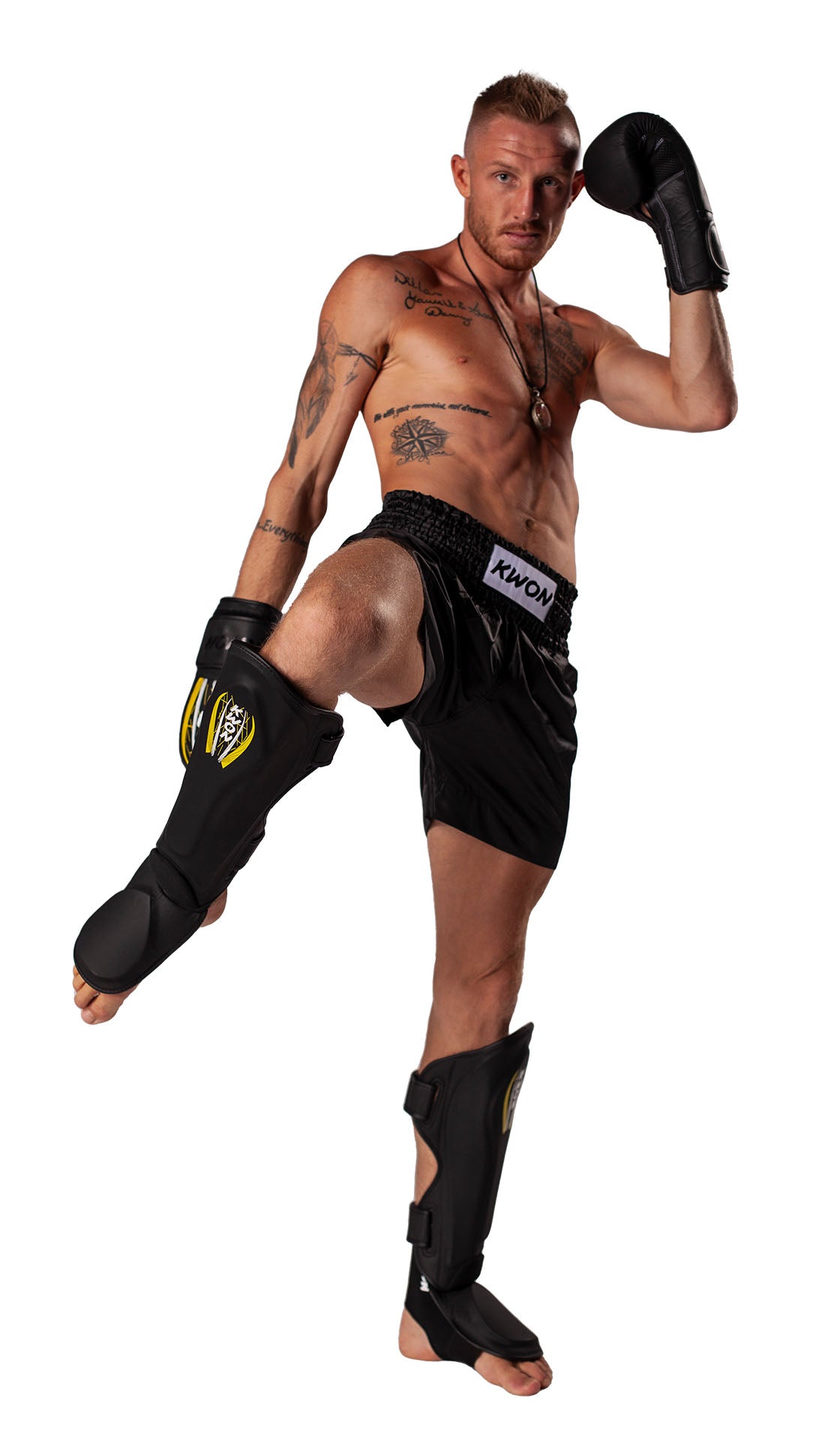 Kwon Schienbein- und Spannschützer Kick Thai